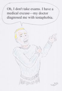 Testaphobia