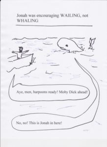 Wailing, not Whaling